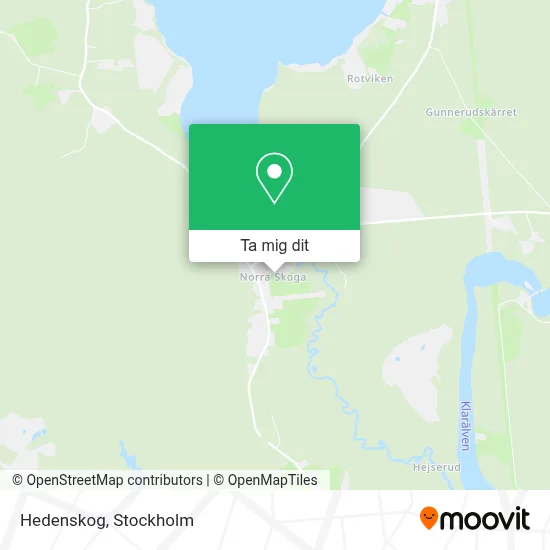 Hedenskog karta
