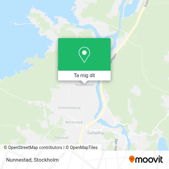 Nunnestad karta