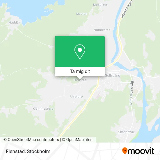 Flenstad karta