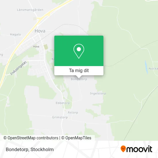 Bondetorp karta