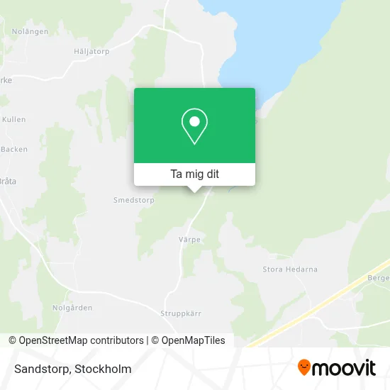 Sandstorp karta
