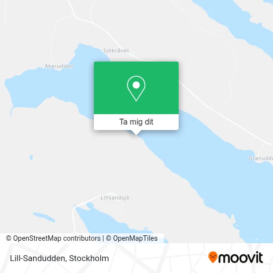 Lill-Sandudden karta