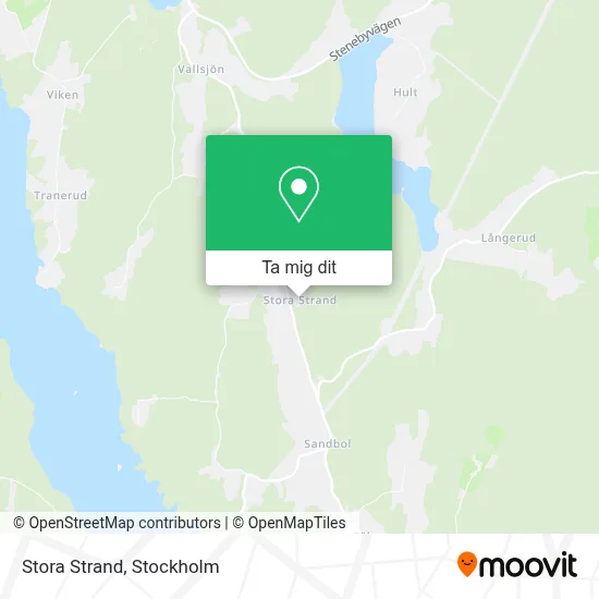 Stora Strand karta