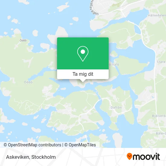 Askeviken karta
