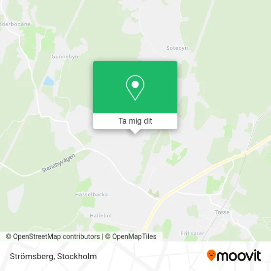 Strömsberg karta