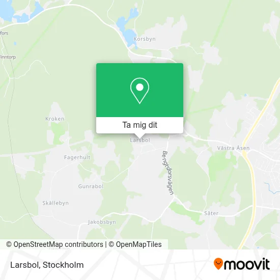 Larsbol karta
