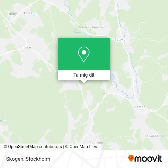 Skogen karta