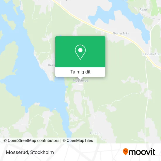 Mosserud karta