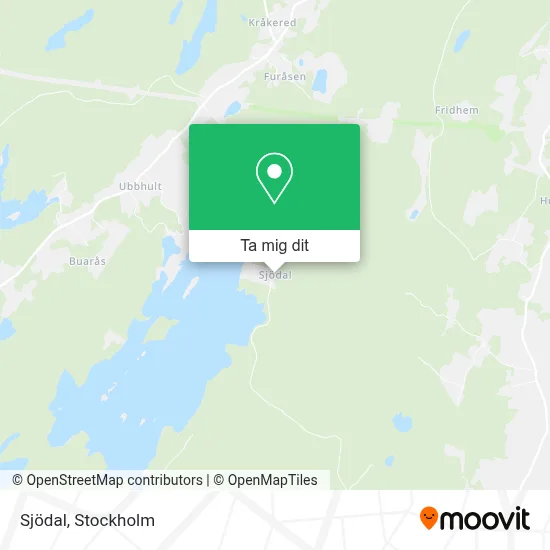 Sjödal karta