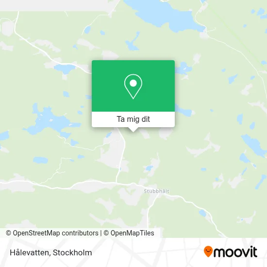 Hålevatten karta