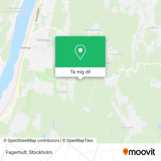 Fagerhult karta