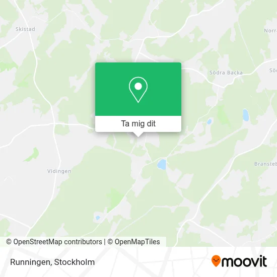 Runningen karta