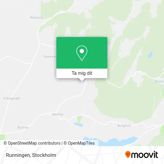 Runningen karta