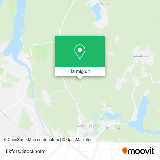 Ekfors karta