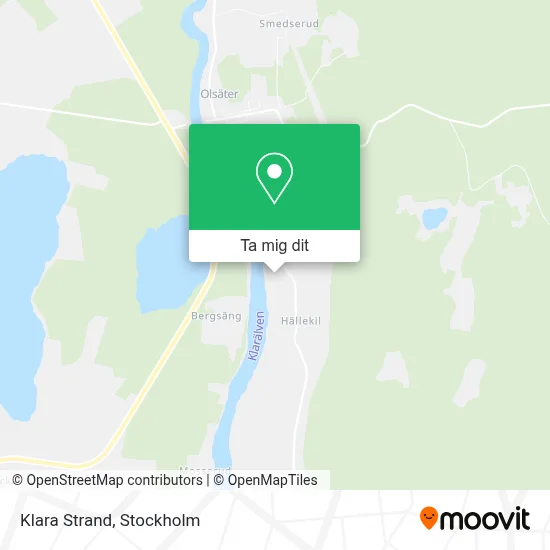 Klara Strand karta