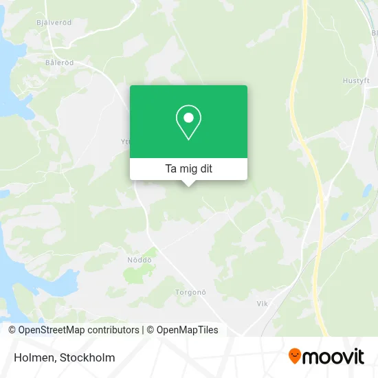 Holmen karta