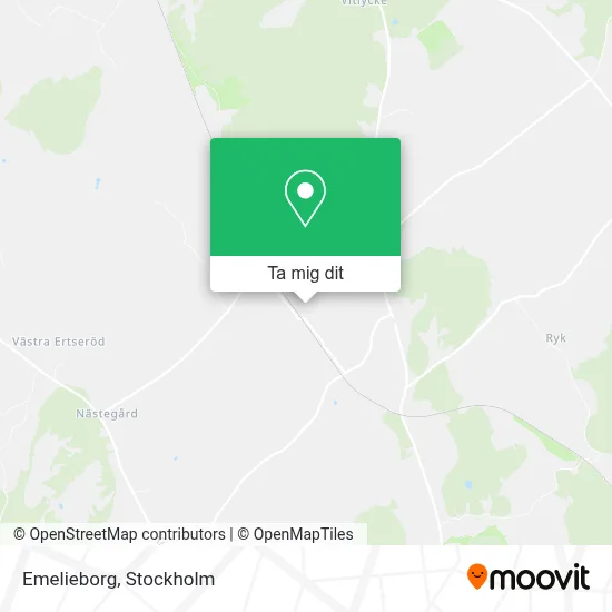 Emelieborg karta