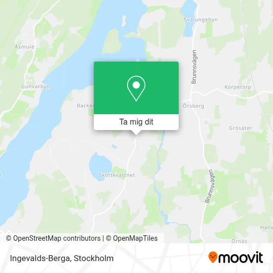 Ingevalds-Berga karta