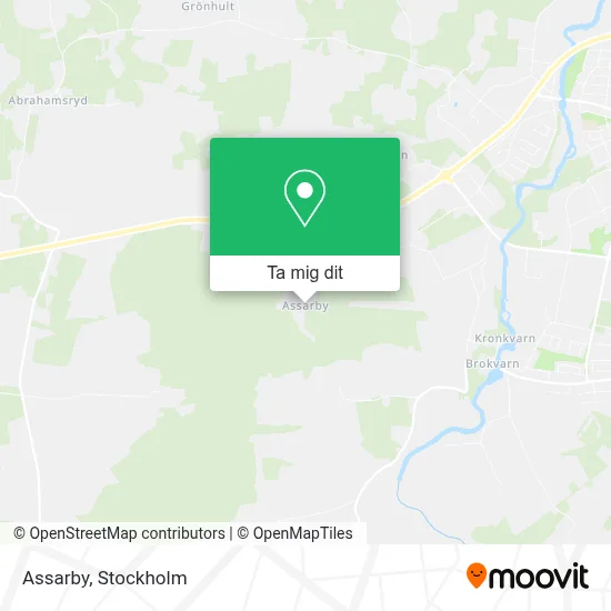 Assarby karta
