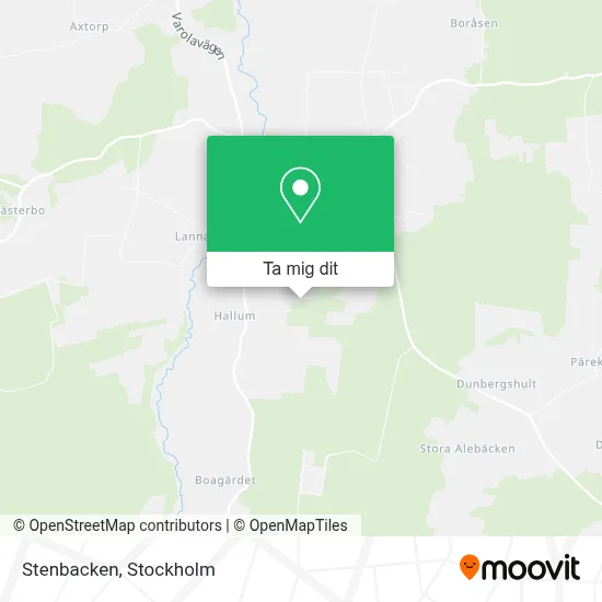 Stenbacken karta