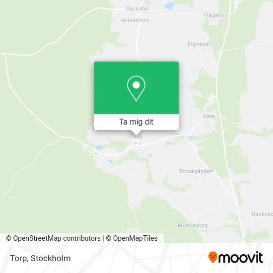 Torp karta