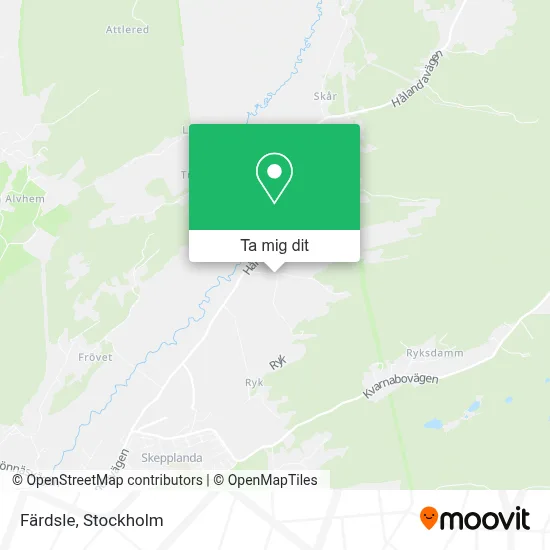 Färdsle karta