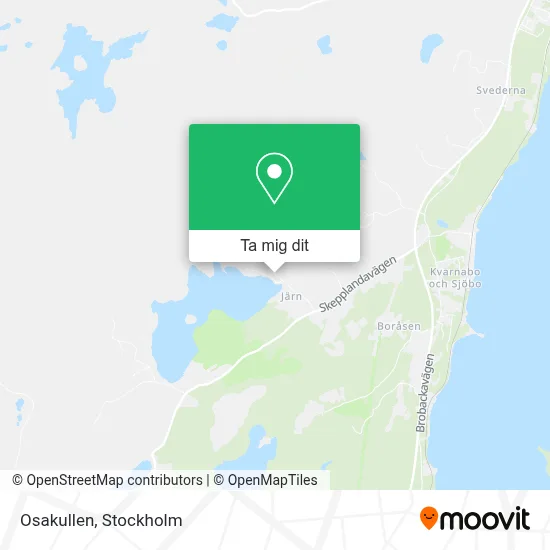 Osakullen karta