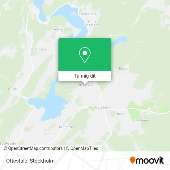 Ottestala karta