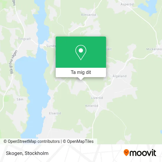 Skogen karta