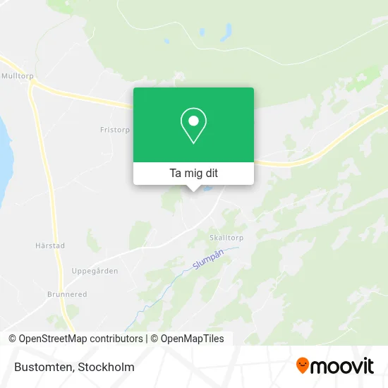 Bustomten karta