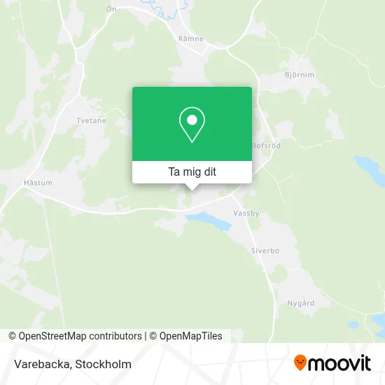 Varebacka karta