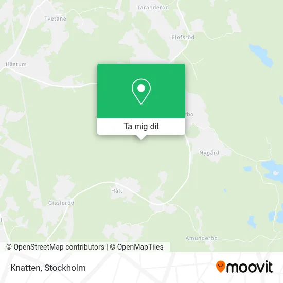 Knatten karta