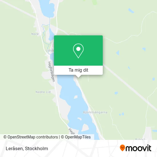 Leråsen karta