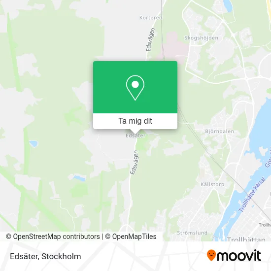 Edsäter karta