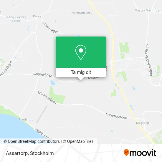 Assartorp karta