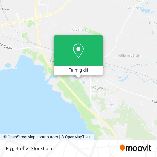 Flygeltofta karta