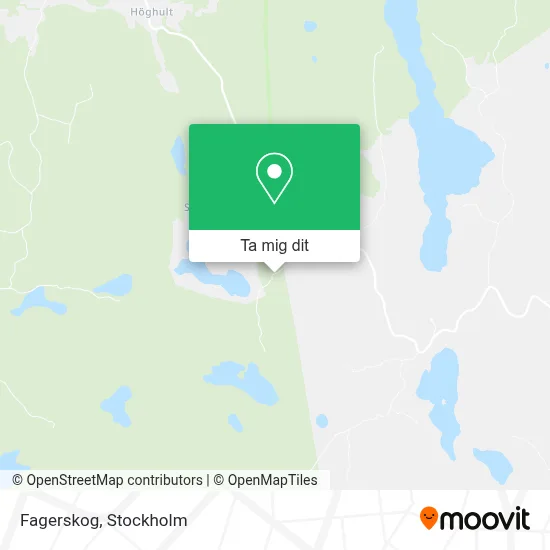 Fagerskog karta