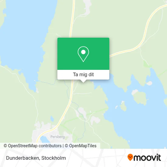 Dunderbacken karta
