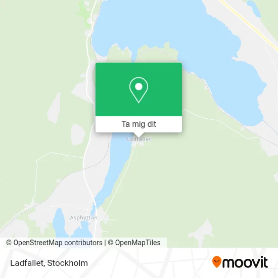 Ladfallet karta