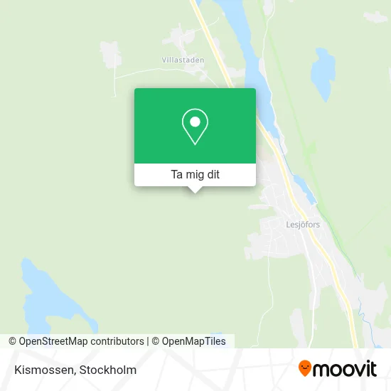 Kismossen karta