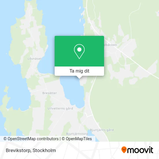 Brevikstorp karta