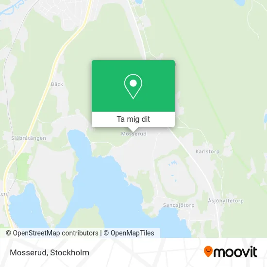 Mosserud karta