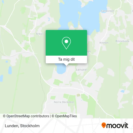 Lunden karta
