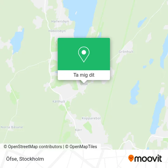 Öfse karta
