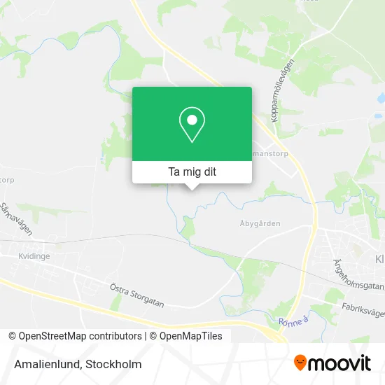 Amalienlund karta
