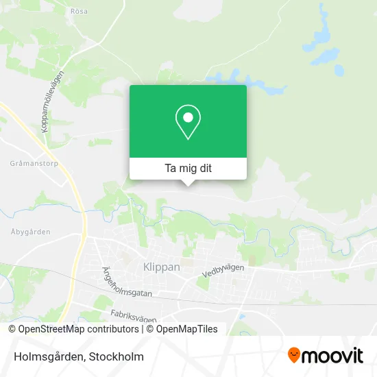 Holmsgården karta