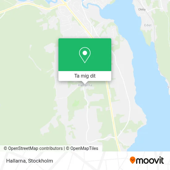 Hallarna karta