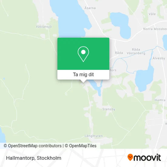 Hallmantorp karta