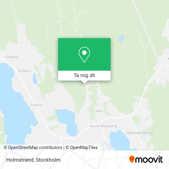 Holmstrand karta