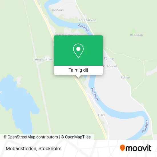 Mobäckheden karta